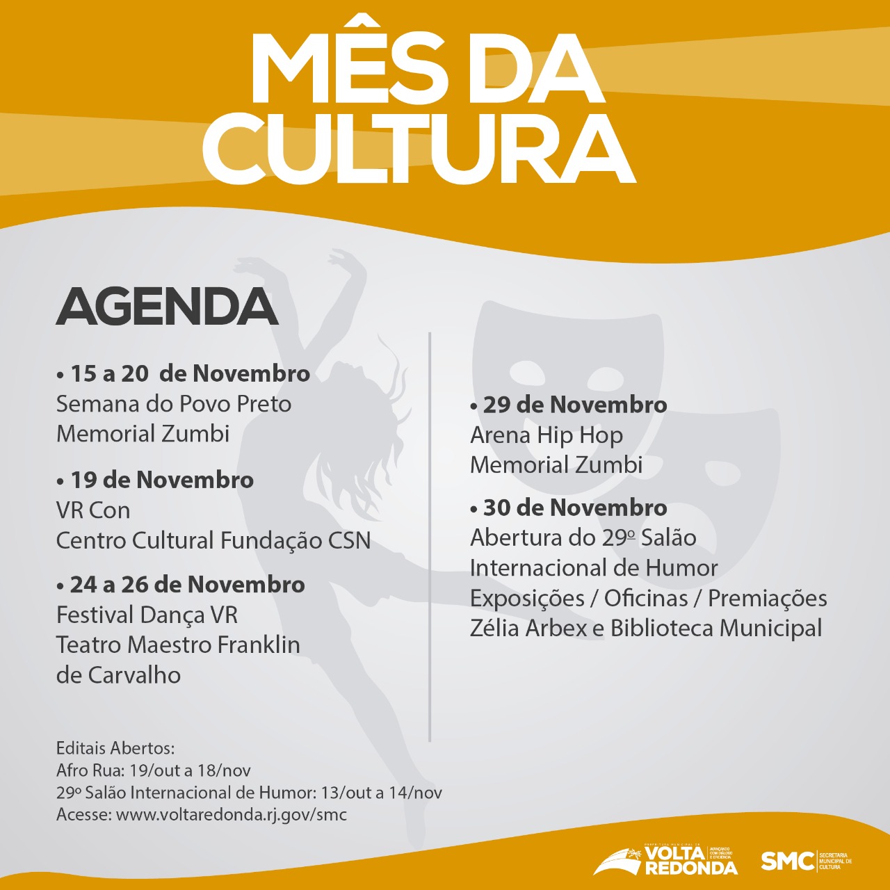 Mês da Cultura 2017 Volta Redonda